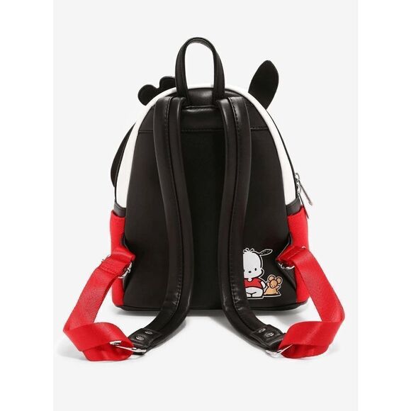 Loungefly Sanrio Pochacco Red T-Shirt Figural Mini Backpack main image 5